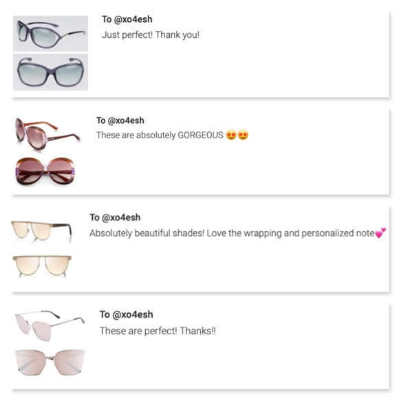 New TOM FORD Gianna Butterfly Havana Sunglasses - Picture 15 of 16